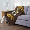 Wyoming OFFICIAL NCAA "Alumni" Silk Touch Throw Blanket; 50" x 60"