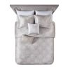 5 Piece Crushed Velvet Comforter Set