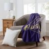 Washington OFFICIAL NCAA "Campaign" Fleece Throw Blanket; 50" x 60"