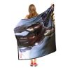 Iron Man; Infinity Saga Aggretsuko Comics Silk Touch Throw Blanket; 50" x 60"
