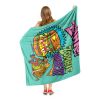 Scooby Doo; Zombie Burger Aggretsuko Comics Silk Touch Throw Blanket; 50" x 60"
