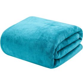 Large Cotton Absorbent Quick Drying Lint Resistant Towel (Option: Peacock Blue thickened-100x200cm)