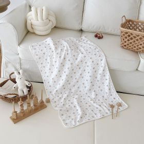 Baby Pure Cotton Super Soft Bath Towel (Option: Rose-65cm 100cm)