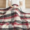 Faux Mohair to Sherpa Throw