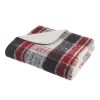 Faux Mohair to Sherpa Throw